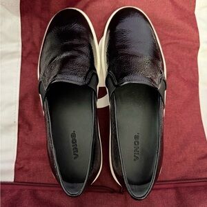 Vince Black Slip In Sneakers
